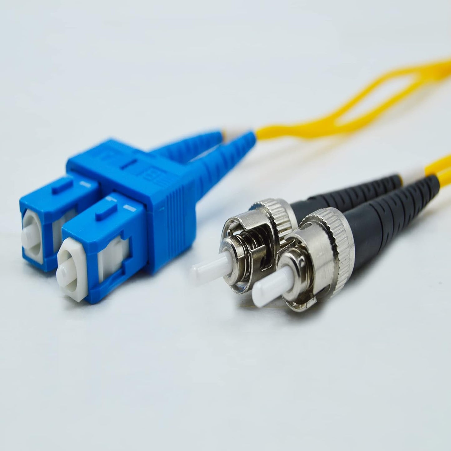 SC-ST OS2 Fiber Patch Cable 10Gb Duplex 50/125m for Data Centers