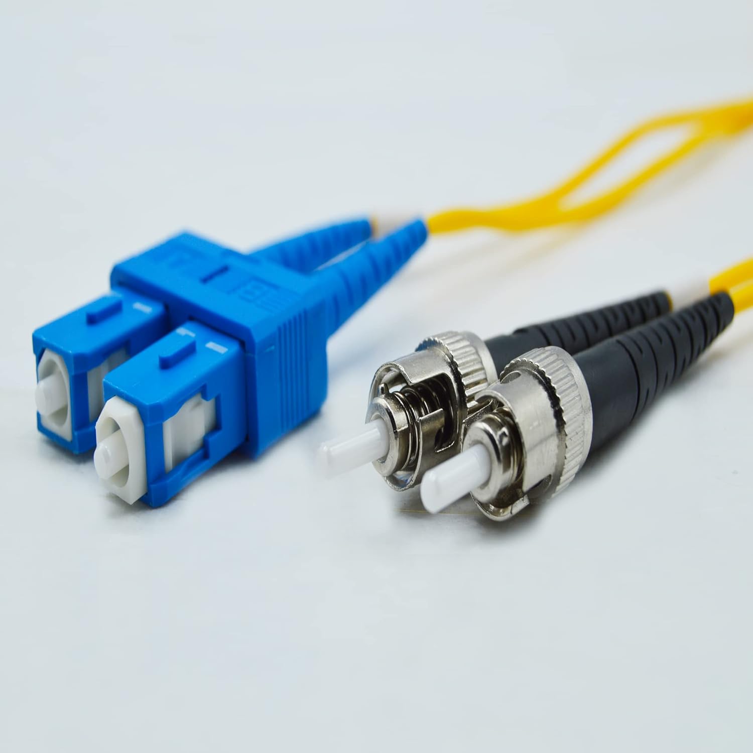 SC-ST OS2 Fiber Patch Cable 10Gb Duplex 50/125m for Data Centers
