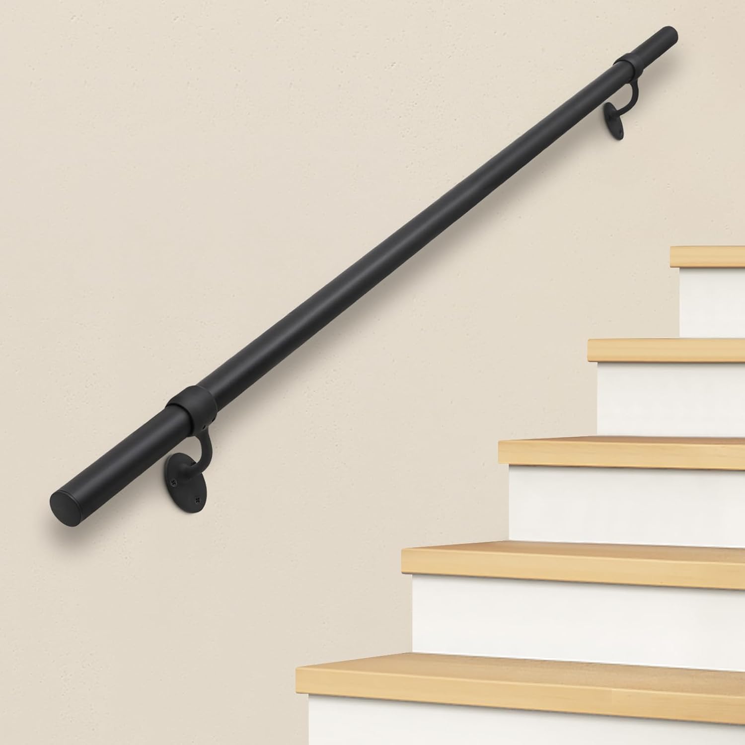 Stair Railing Indoor Metal Hand Rails for Safe Steps 4ft