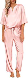 Comfortable Satin Pajama Set for Women by Ekouaer