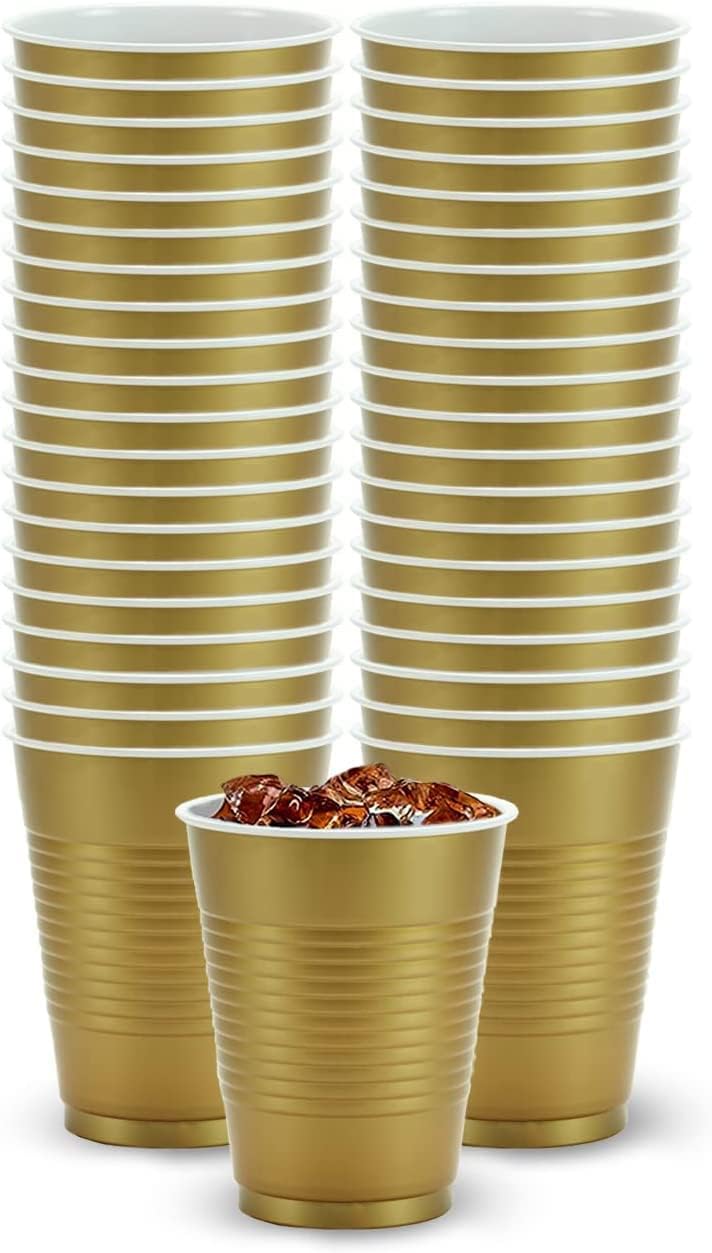 Hanna K Signature 600 Disposable Plastic Party Cups for Events