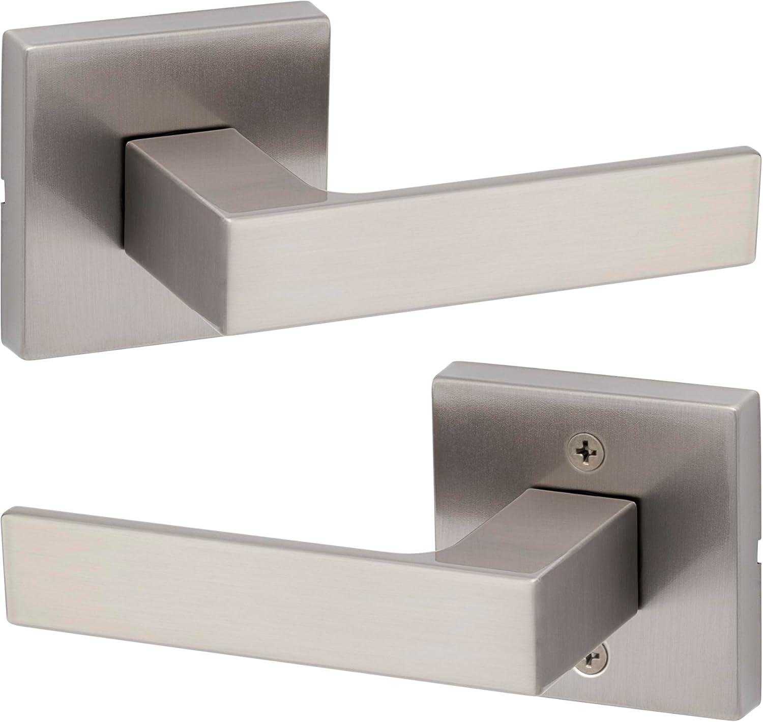 Kwikset Singapore Passage Door Handle with Microban Protection