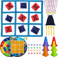 Carnival Games Set Outdoor Giant Tic Tac Toe & Dart Board