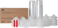 3M PPS Paint Spray Gun Cup Lids and Liners Kit - Fast Changeouts