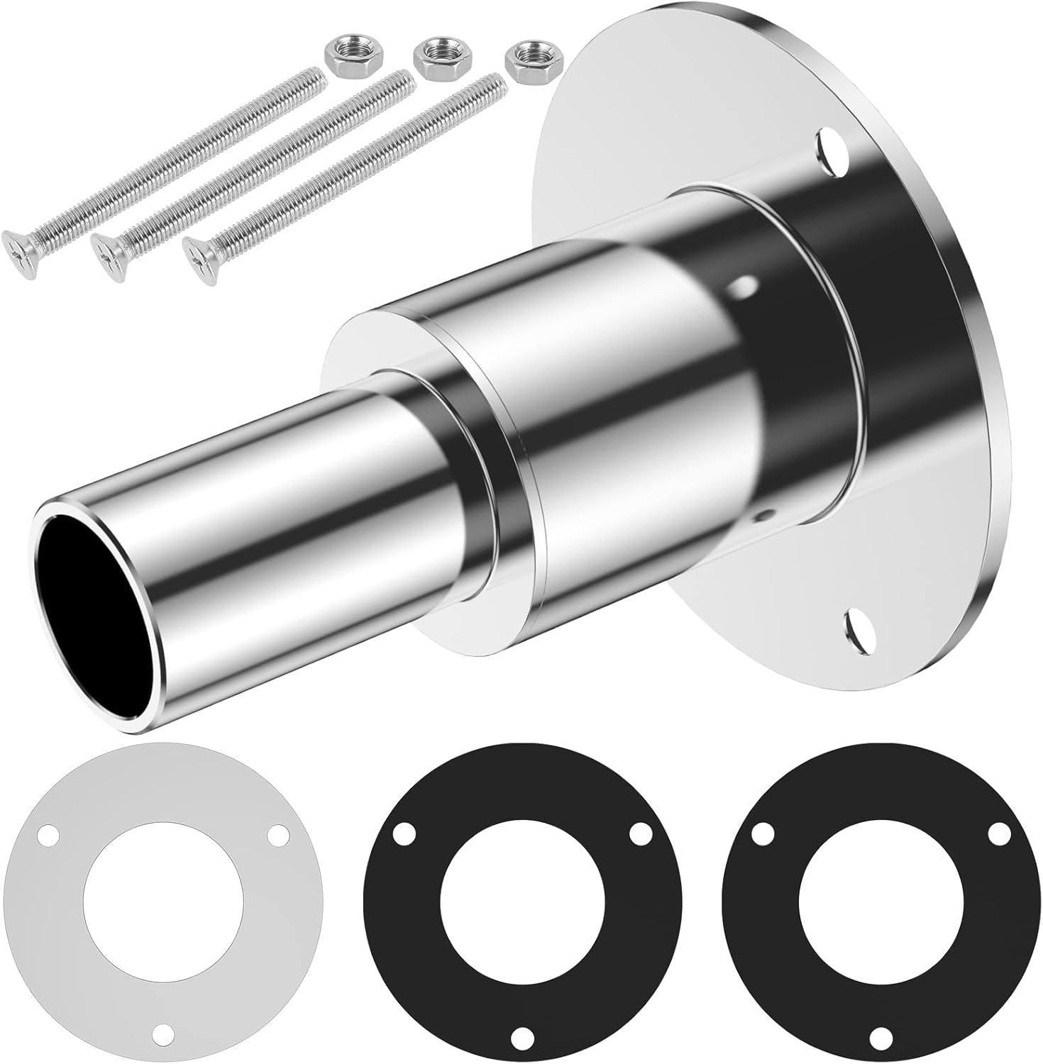 Stainless Steel Diesel Heater Thru Hull - Marine Essential