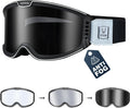 Photochromic Motorcycle Goggles OTG for Men Women - Retro Adaptive