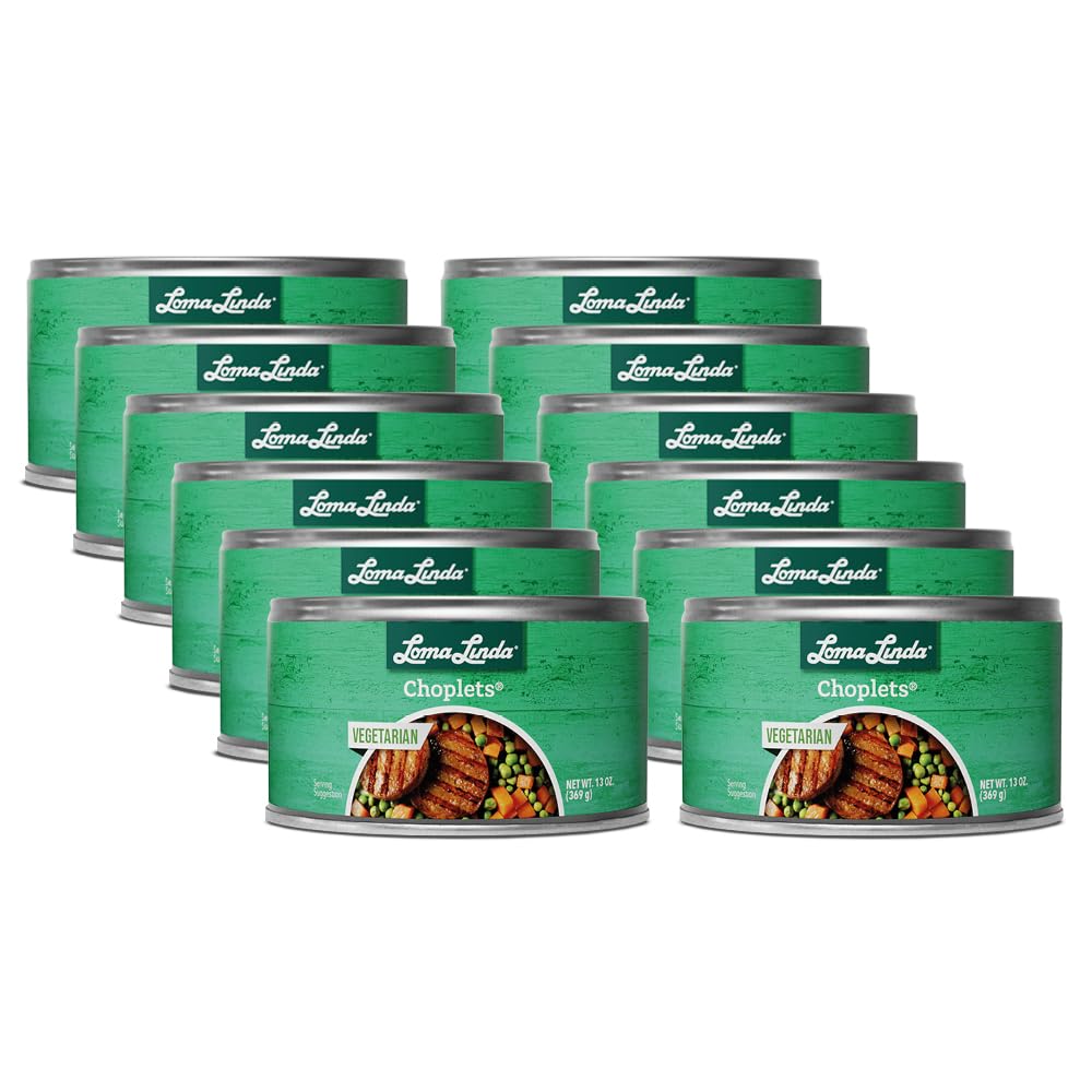 Loma Linda Plant-Based Meats Choplets - 100% Vegetarian Protein