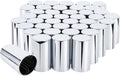 33mm x 3 1/2ft Lug Nut Cover ABS Chrome Push-On 40 Pack - Truck Trim