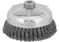 DEWALT Wire Cup Brush Knotted 6-Inch for Heavy-Duty Cleaning
