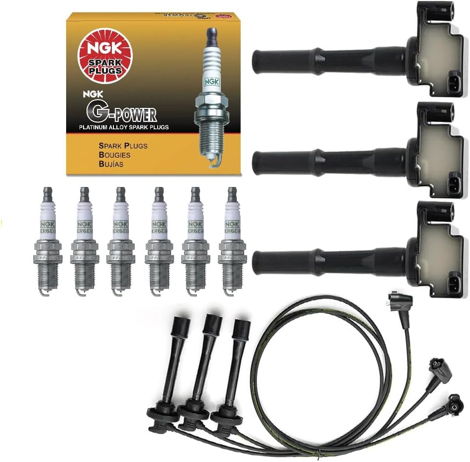 Yoshi Motors Ignition Coil Pack & NGK Spark Plug Set
