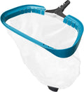 POOLWHALE Pool Net 20in Leaf Skimmer Rake - Deep Mesh, Fine Debris