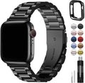 Fullmosa Metal Apple Watch Band + Case Combo - Ultimate Protection & Style!