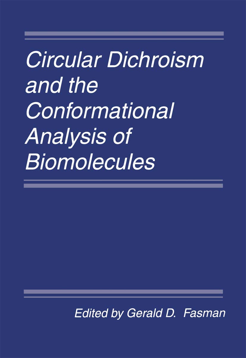 Circular Dichroism and Conformational Analysis of Biomolecules