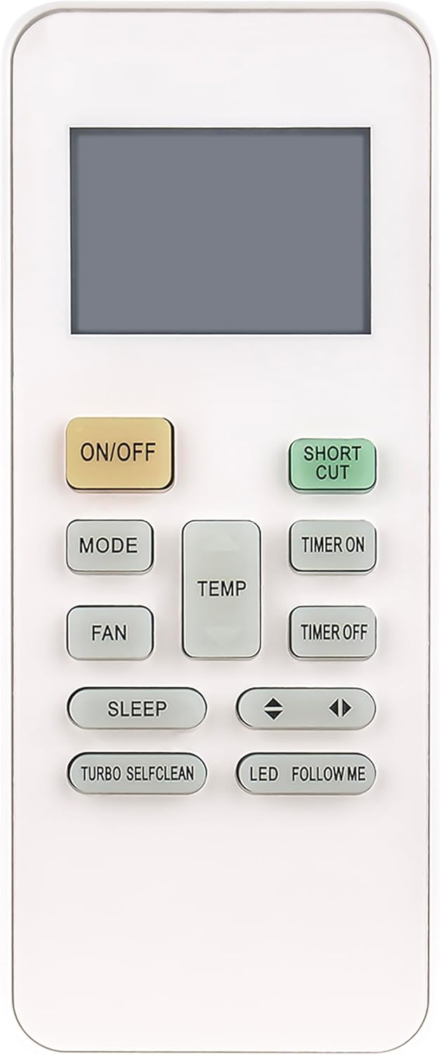 AC Remote Control for Midea Air Conditioners - Easy Replacement