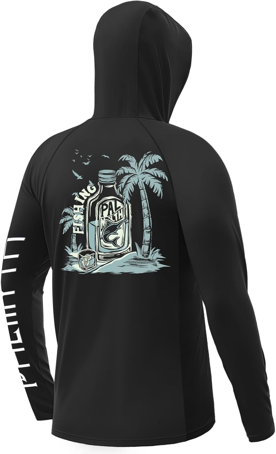 Palmyth Mens Fishing Shirts with UV Protection and Gaiter