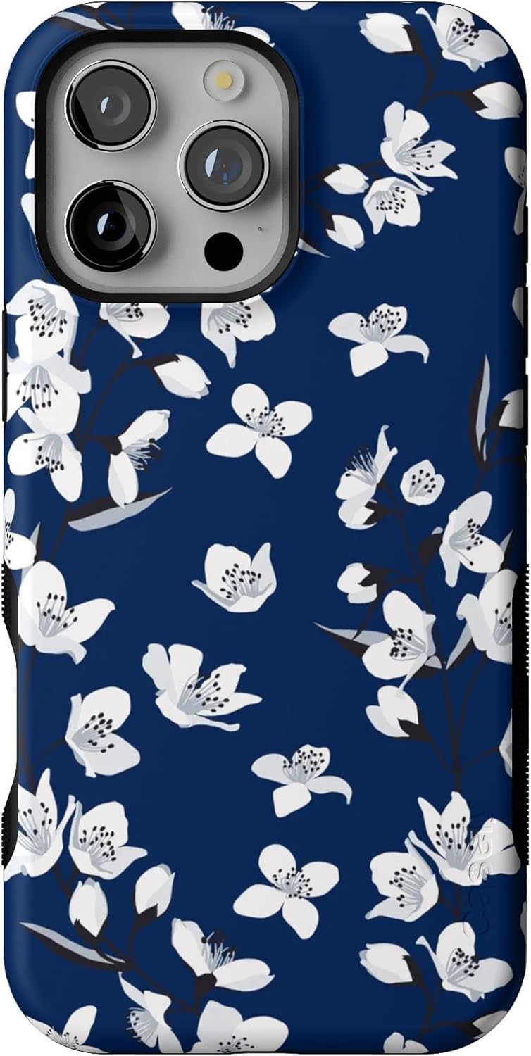 Casely iPhone 16 Pro Case - Bold Floral Forest Design