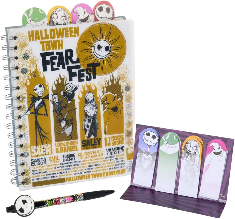 Nightmare Before Christmas Journal Set