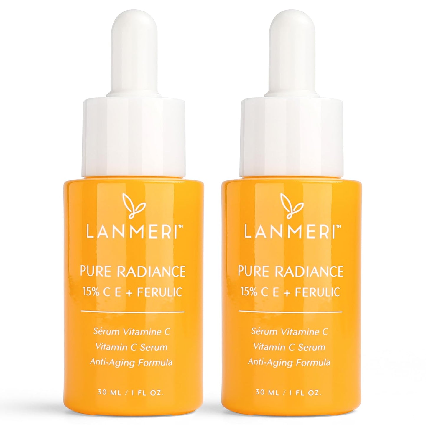 Vitamin C Face Serum 2pack - Anti Aging Skin Brightening Solution