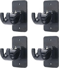Self-adhesive Curtain Rod Clips for Rods up to 40mm - No Drilling