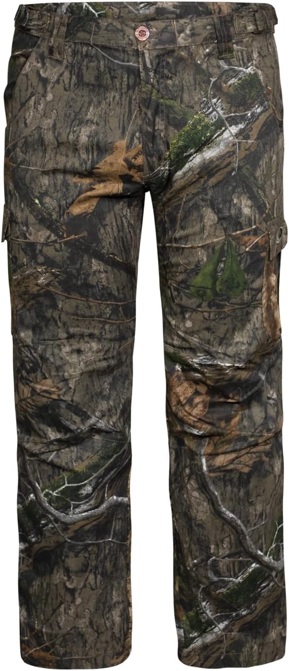 Mossy Oak Men's Hunting Pants Camo Cotton Mill Flex Review