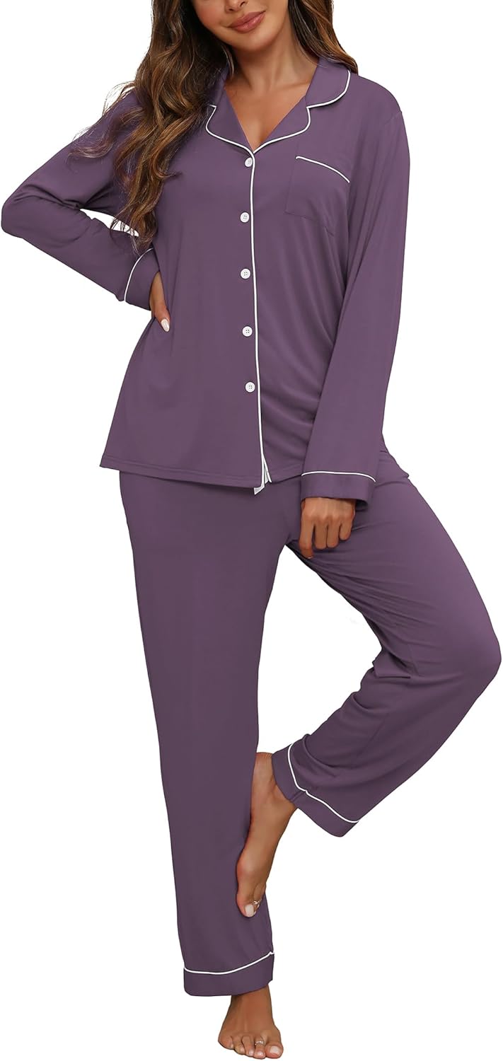 ZMJ Womens Pajamas Sets for Ultimate Comfort and Style