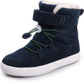 Boys Snow Boots Winter Waterproof Fur Lined Outdoor Shoes - Easy