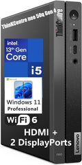 Lenovo ThinkCentre neo 50q Gen 4 Tiny Business Mini Desktop - Compact