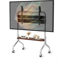 Mobile TV Cart Easel Rolling TV Stand for 32 to 75 in - Stable, Mobile
