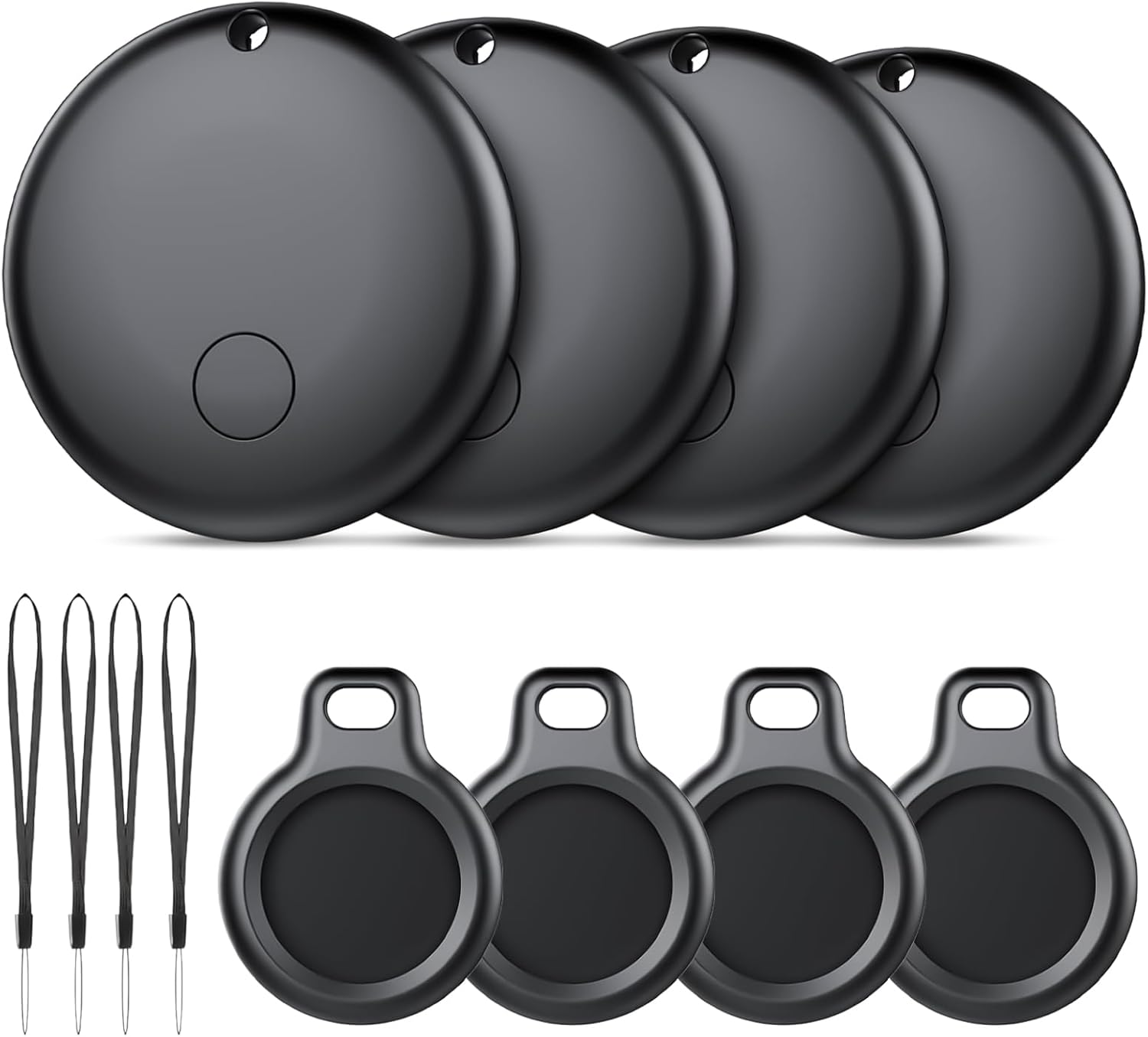 Android Air Tracker 4 Pack - Bluetooth Tracker Tags for Easy Use