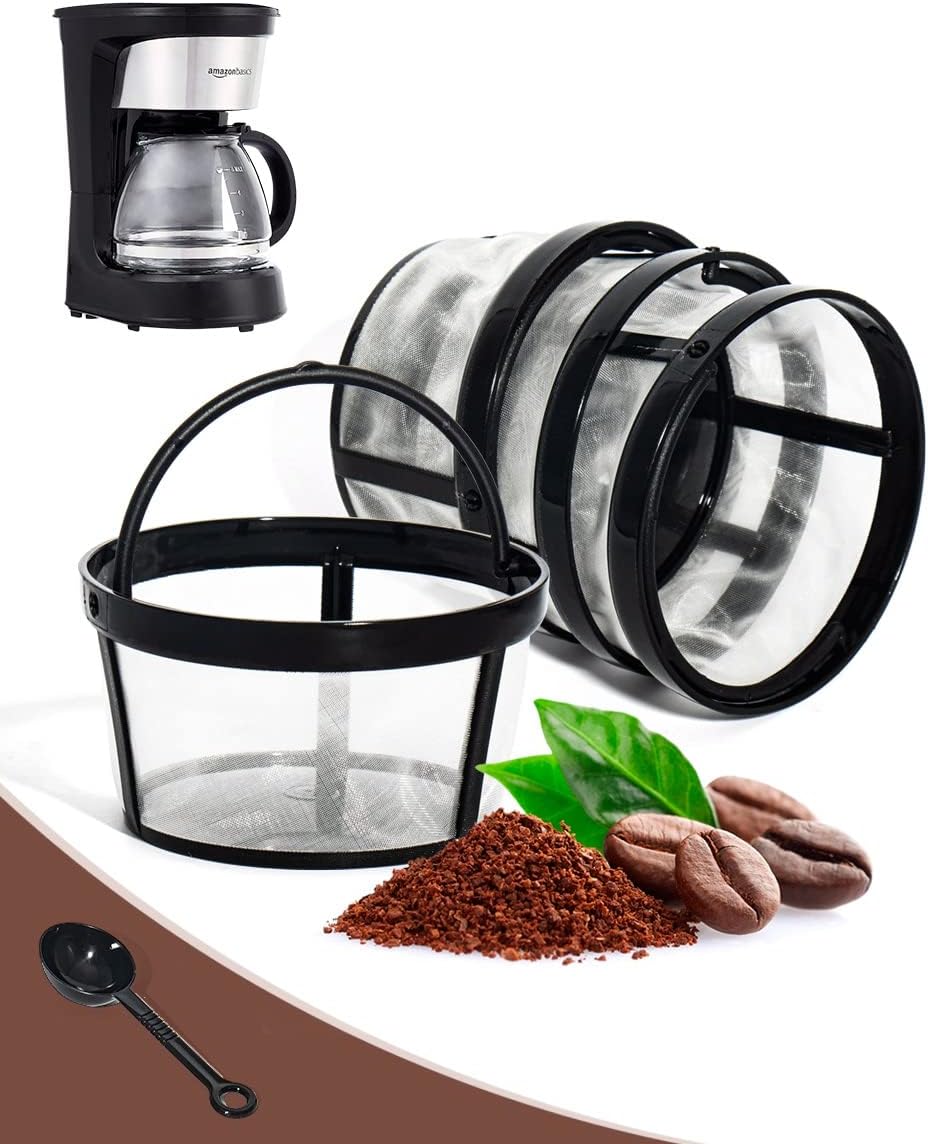 4-Pack Reusable Coffee Filters for Mr. Coffee - Save Money!