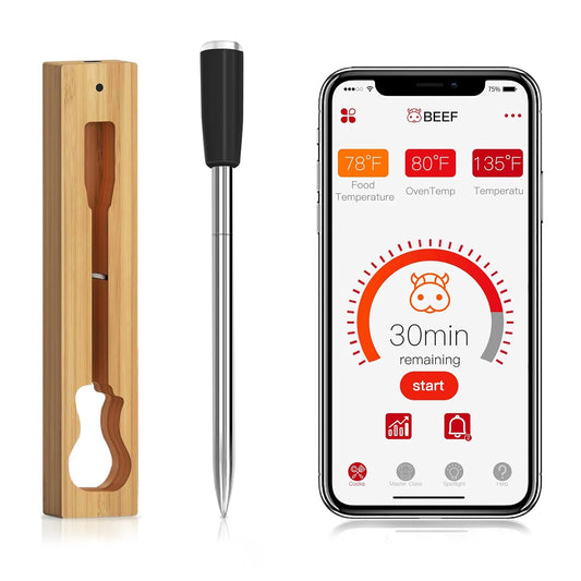 TAIFF Smart Wireless Meat Thermometer | App-Enabled Precision