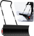 Snow Shovel Pusher for Driveway 29 in Blade - Efficient Snow Clearing