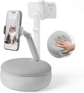 SAIJI Cell Phone Pillow Holder mini iPhone Stand for Bed - Adjustable