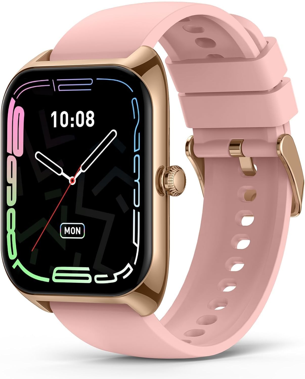 Smartwatch with Call Feature, 110+ Sport Modes, Health Monitoring, IP68 Waterproof - LIMTZOPY