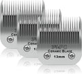 3 Pack 3-3/4FC Detachable Pet Dog Grooming Blades for Grooming