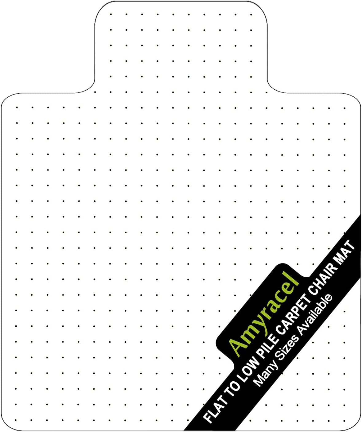 Amyracel Chair Mat for Carpet - 48in x 36in Clear Protection
