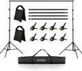 Photo Backdrop Stand 10x8.5ft Adjustable Banner Stand - Stable Kit