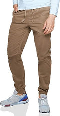 Match Men's Chino Jogger Pants - Comfortable Summer Casual Fit