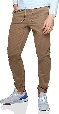 Match Men's Chino Jogger Pants for Comfort and Style