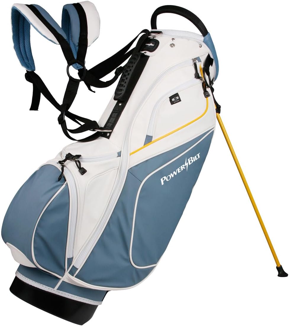 Powerbilt TPS Dunes 14-Way Golf Stand Bag for Stylish Play