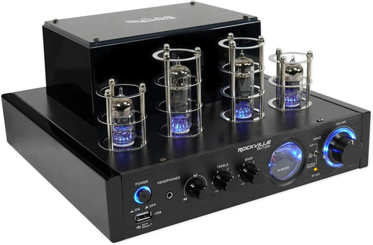 Rockville BluTube LED 70W Tube Amplifier for Home Theater