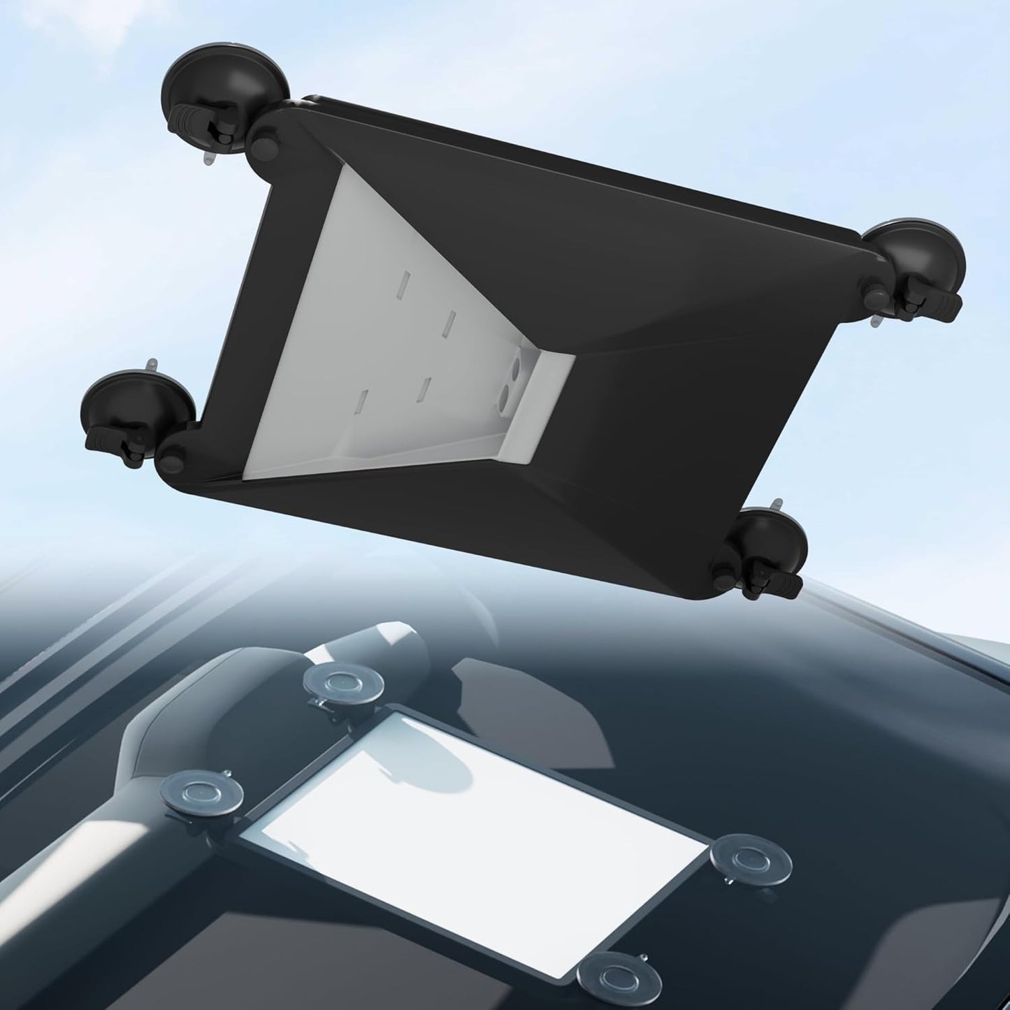 DAIERTEK Starlink Mini Car Mount with Suction Cup for Versatile Use
