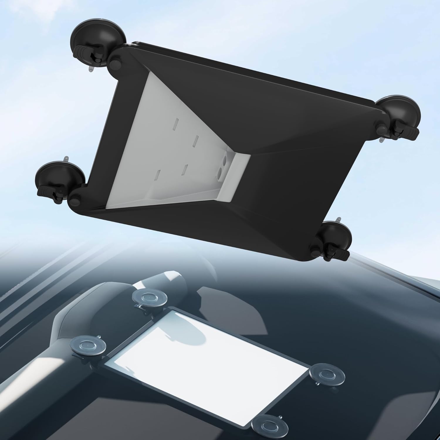 DAIERTEK Starlink Mini Car Mount with Suction Cup for Versatile Use
