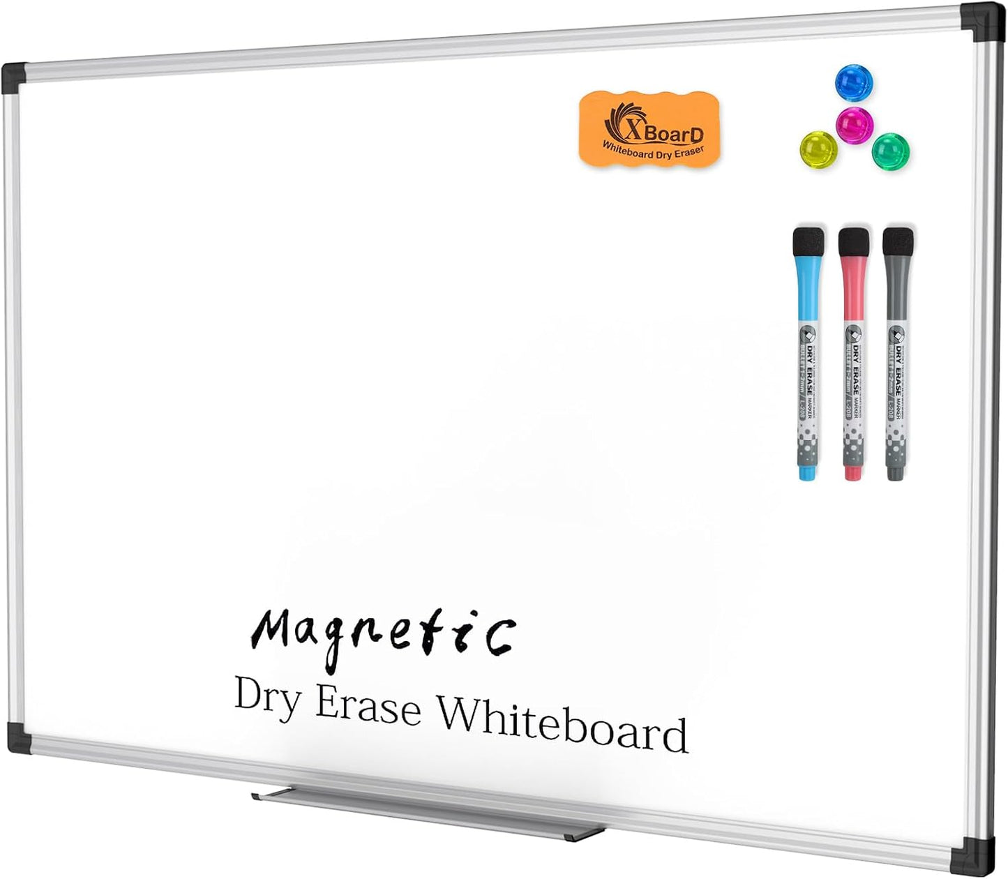 XBoard Magnetic Dry Erase Board - Double Sided 36 X 24 in