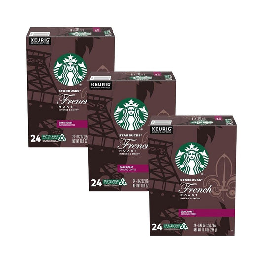 Starbucks French Roast 72-Count K-Cups for Keurig