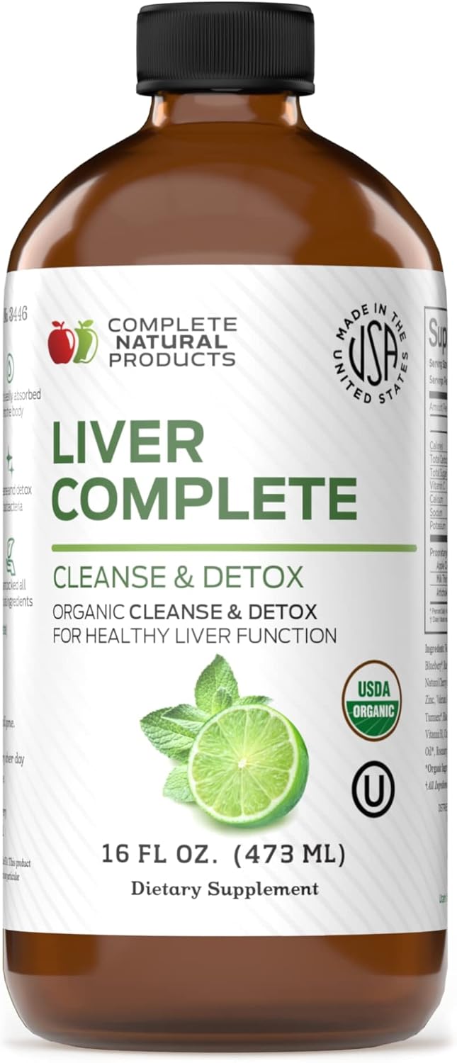 Liver Complete Support Liquid with Milk Thistle & Dandelion Root