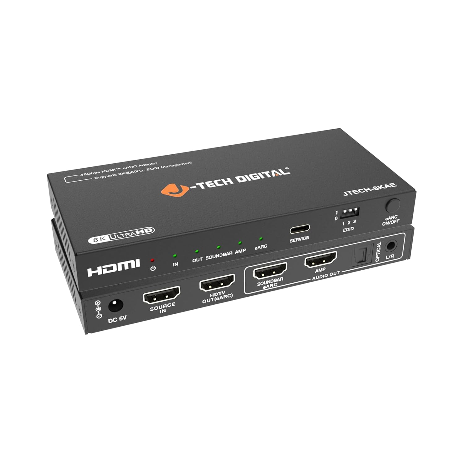 J-Tech Digital 8K HDMI Audio Extractor for Ultimate Sound Quality
