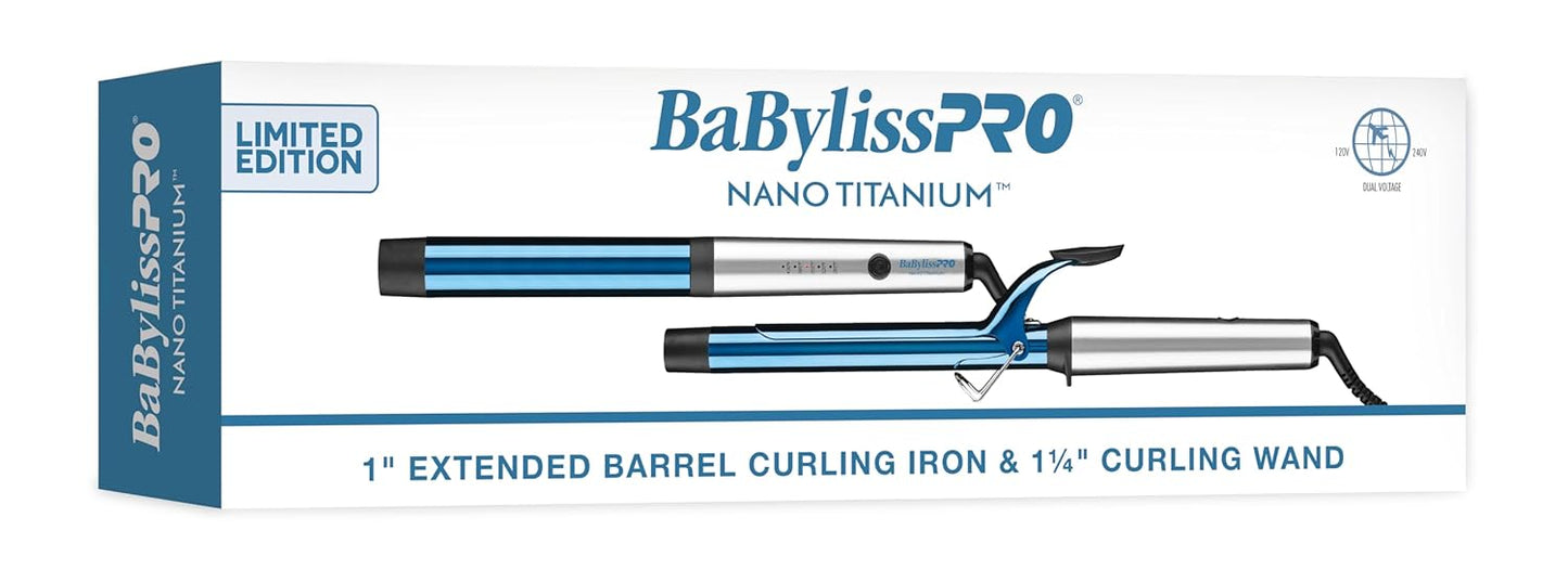 Nano Titanium Curling Iron for Longer Hair by BaBylissPRO