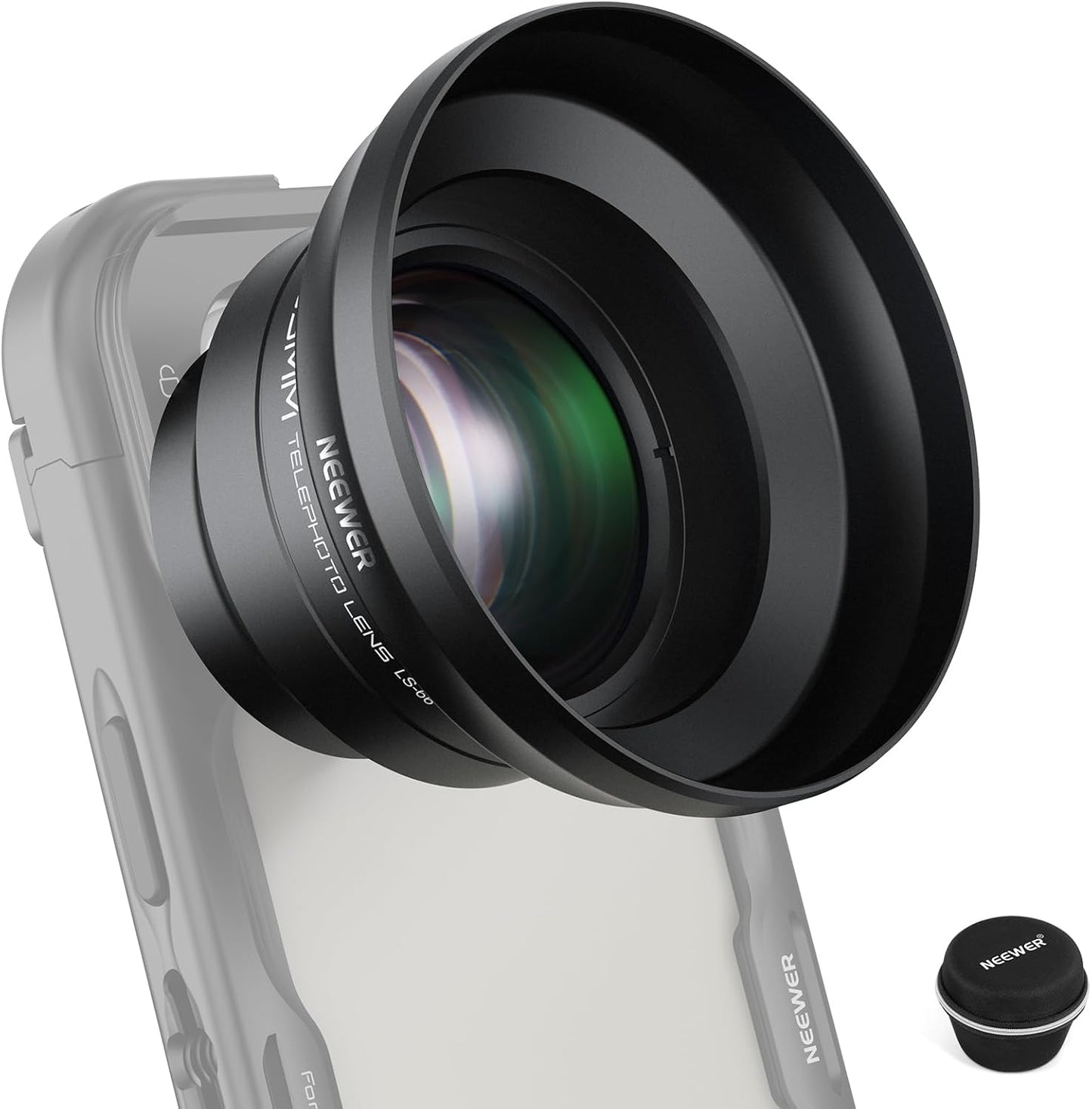 NEEWER 65mm Telephoto Phone Camera Lens for Stunning Shots