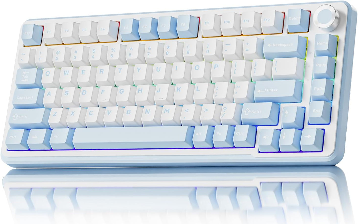 EWEADN GS75 Wireless Mechanical Keyboard for Gaming and ASMR